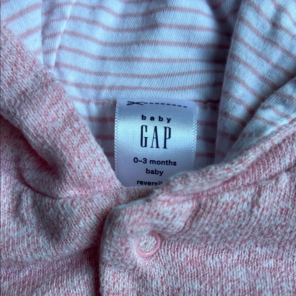 GAP Light Pink Kids Hoodie with Ears
